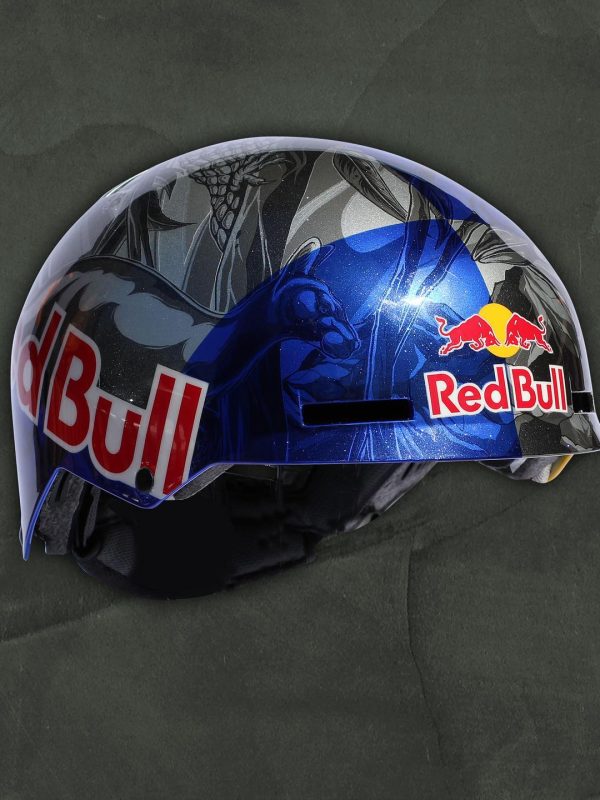 Mike Shankster - Russ Henshaw - REDBULL Helmet Collaboration Illustration 3