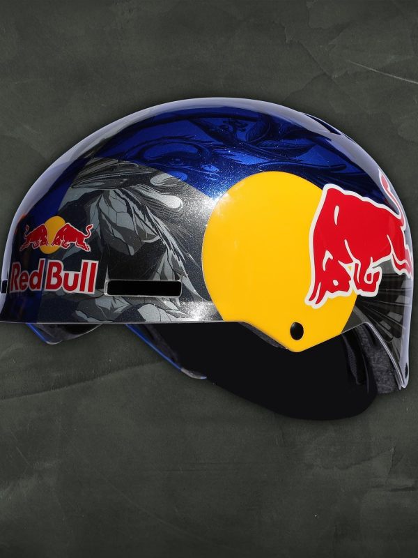 Mike Shankster - Russ Henshaw - REDBULL Helmet Collaboration Illustration