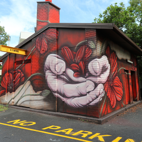 Mike Shankster - Currumbin - Mural - Lest We forget. Main Image