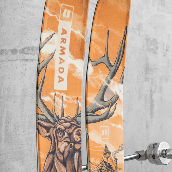 Armada - Ski Illustration - Mike Shankster - Elk