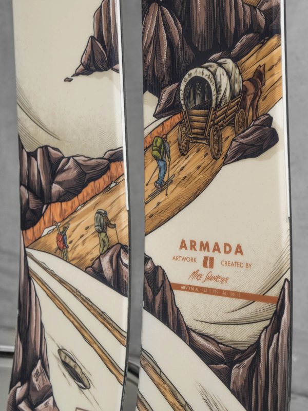 Armada - Ski Illustration - Mike Shankster - Elk