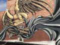Mike Shankster - THE BUNJIL EAGLE - Mural - Melbourne