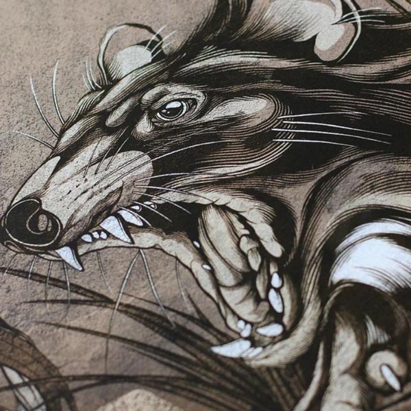 Mike Shankster - Line One - Tasmanian Devil Illustration